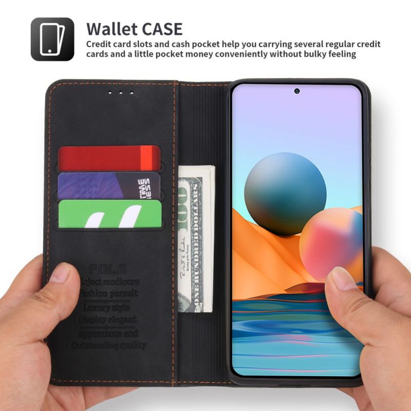 Cover Xiaomi Redmi Note 10 Pro Flip Cover Pola Retro