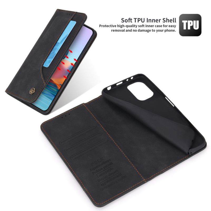 Cover Xiaomi Redmi Note 10 Pro Flip Cover Pola Retro