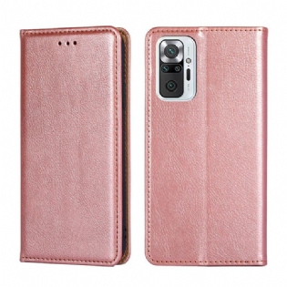 Cover Xiaomi Redmi Note 10 Pro Flip Cover Vintage Læder Stil