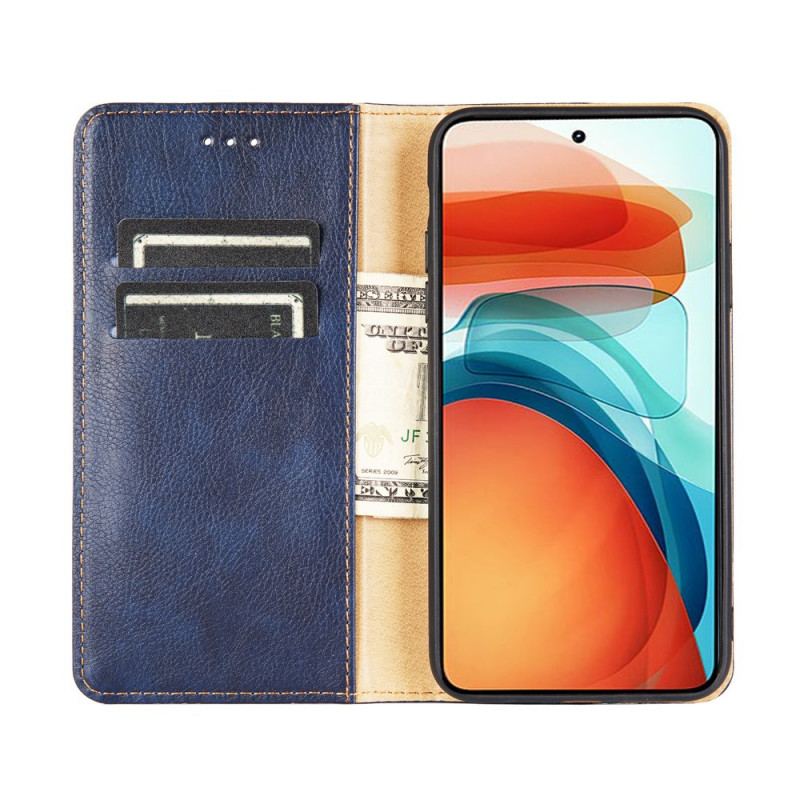 Cover Xiaomi Redmi Note 10 Pro Flip Cover Vintage Læder Stil