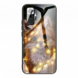 Cover Xiaomi Redmi Note 10 Pro Fox Hærdet Glas