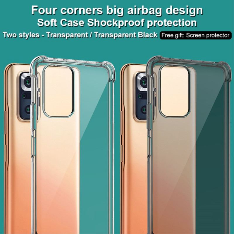 Cover Xiaomi Redmi Note 10 Pro Gennemsigtig Imak