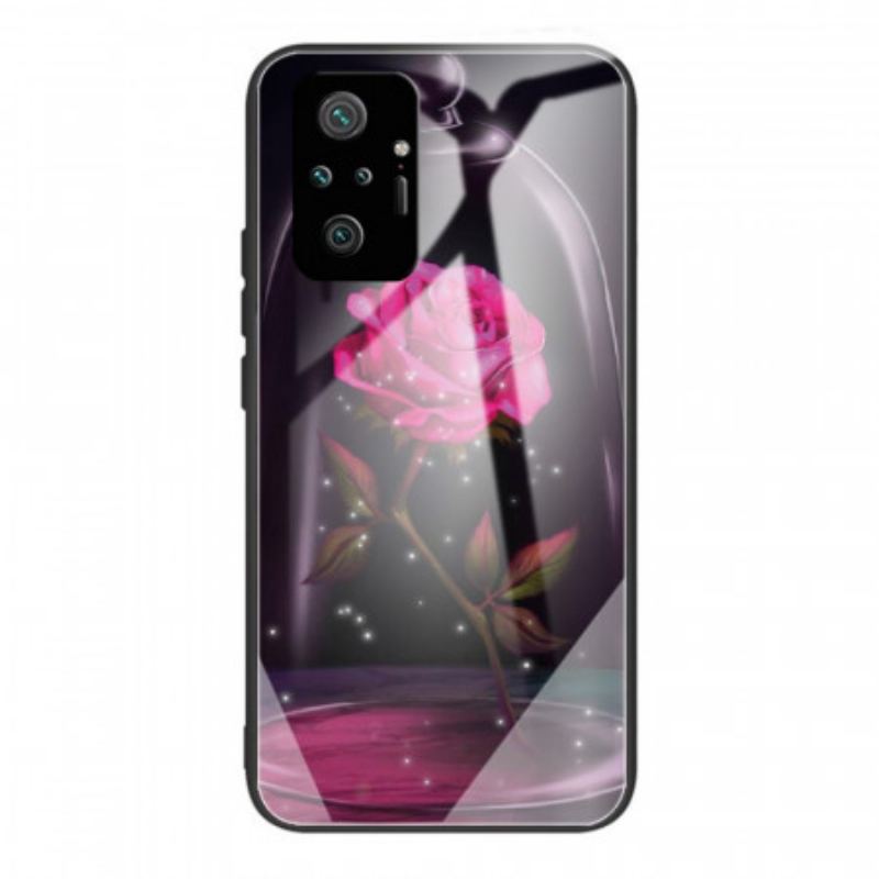 Cover Xiaomi Redmi Note 10 Pro Magic Pink Hærdet Glas