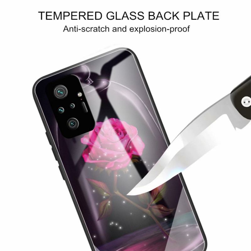 Cover Xiaomi Redmi Note 10 Pro Magic Pink Hærdet Glas