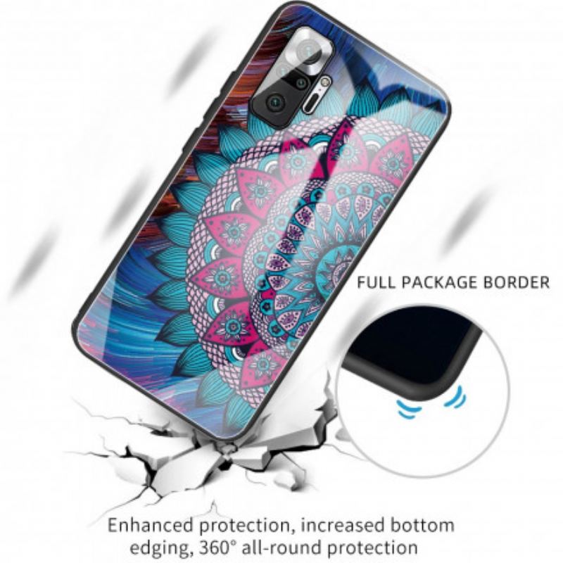 Cover Xiaomi Redmi Note 10 Pro Mandala Hærdet Glas