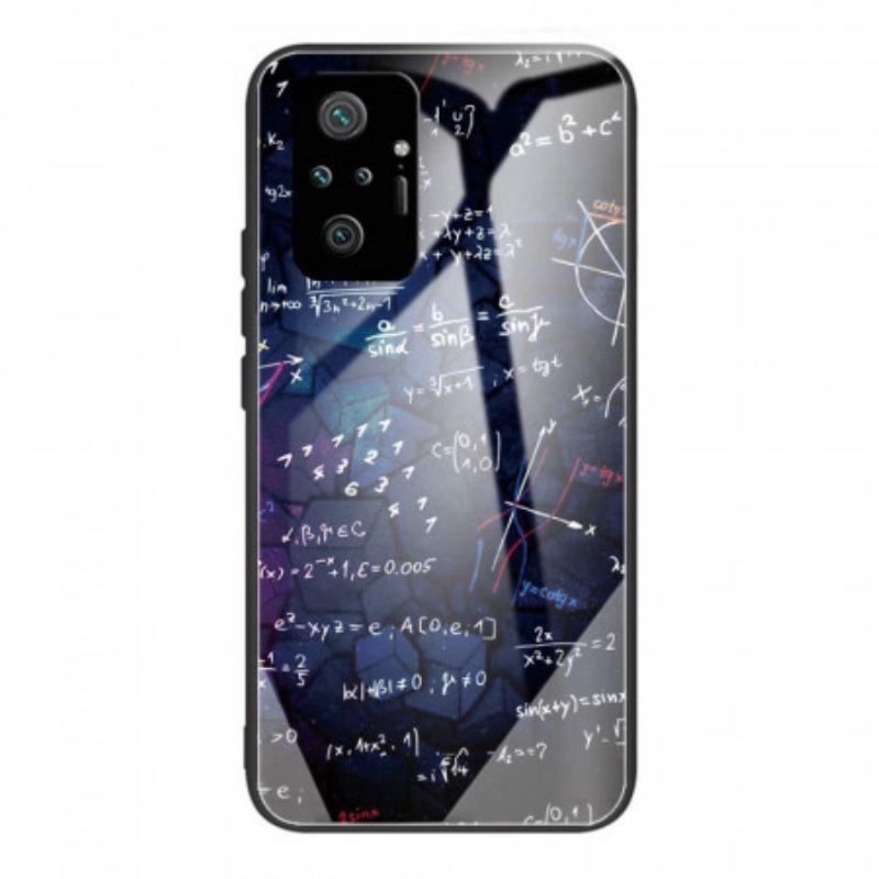 Cover Xiaomi Redmi Note 10 Pro Matematiske Beregninger Af Hærdet Glas