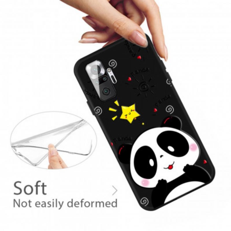 Cover Xiaomi Redmi Note 10 Pro Panda Stjerne