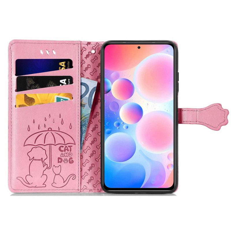 Flip Cover Xiaomi Redmi Note 10 Pro Animerede Dyr