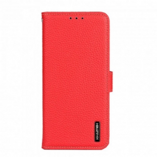 Flip Cover Xiaomi Redmi Note 10 Pro Khazneh Litchi Læder