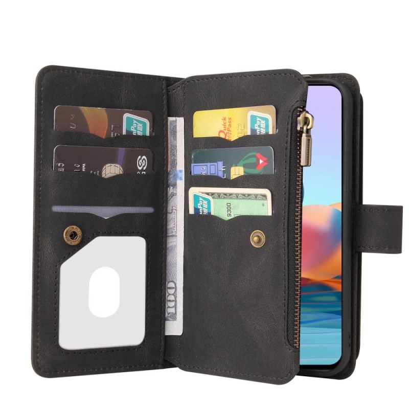 Flip Cover Xiaomi Redmi Note 10 Pro Multifunktionskortholder