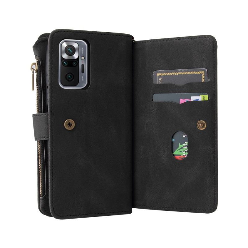 Flip Cover Xiaomi Redmi Note 10 Pro Multifunktionskortholder