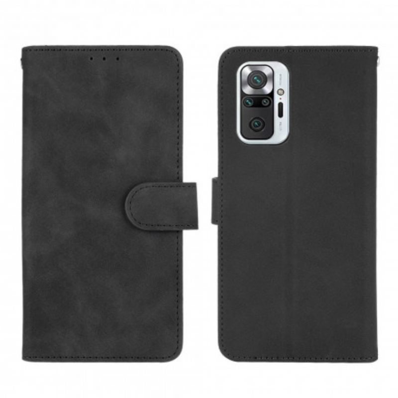 Flip Cover Xiaomi Redmi Note 10 Pro Soft Touch Lædereffekt