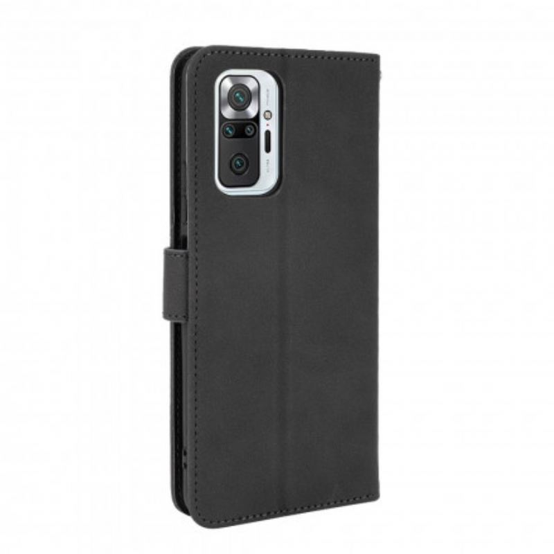 Flip Cover Xiaomi Redmi Note 10 Pro Soft Touch Lædereffekt