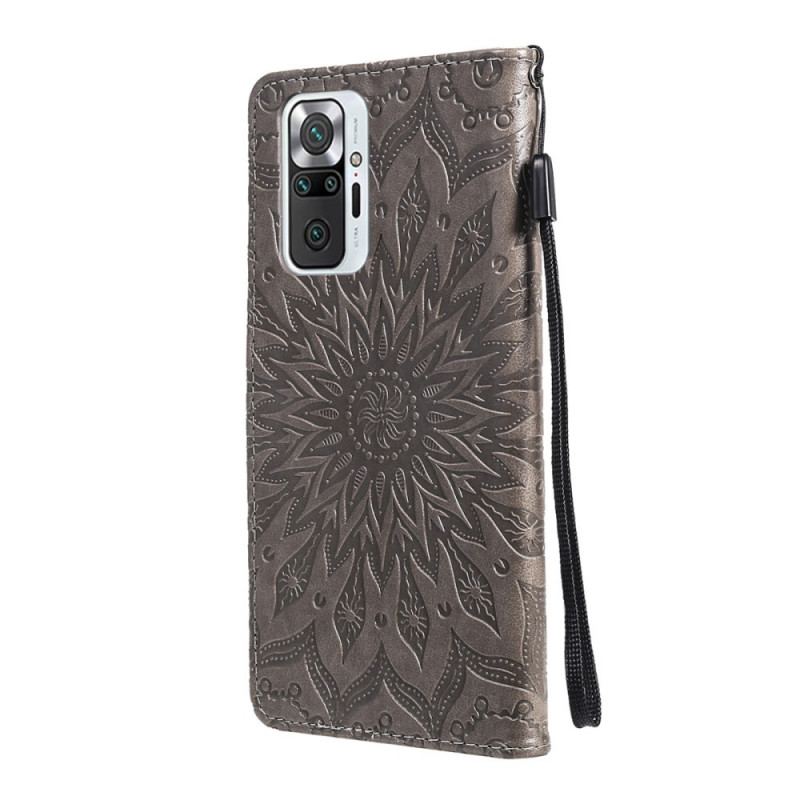 Flip Cover Xiaomi Redmi Note 10 Pro Solblomst