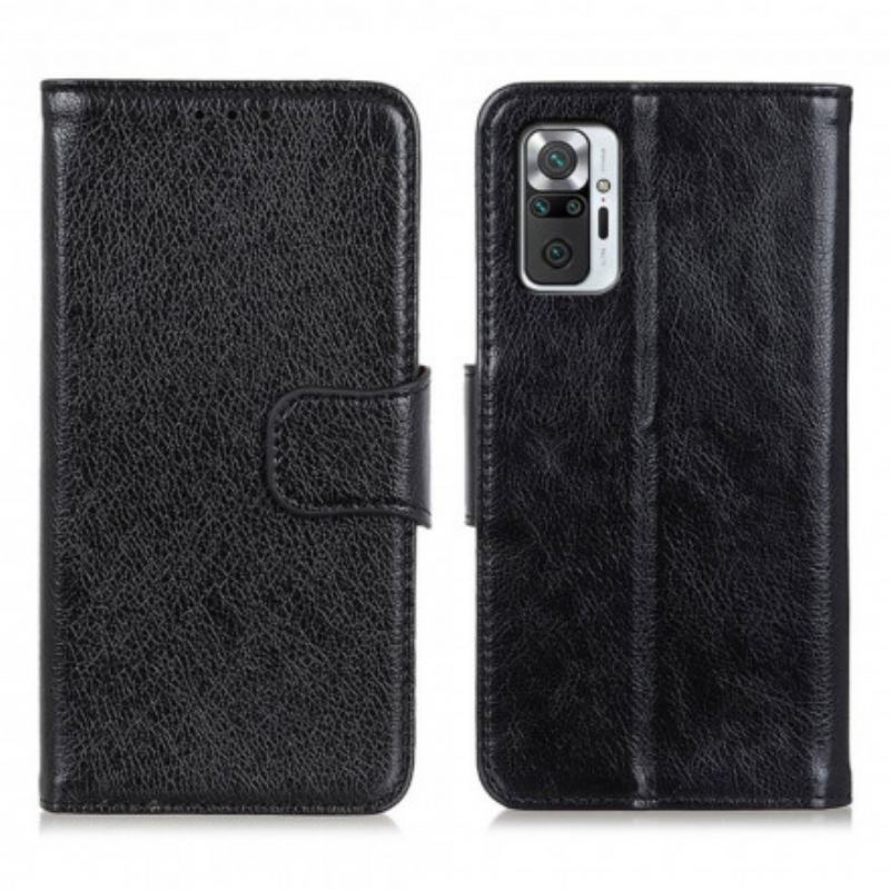 Flip Cover Xiaomi Redmi Note 10 Pro Split Nappa Læder