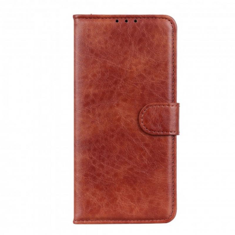 Flip Cover Xiaomi Redmi Note 10 Pro Tekstureret Kunstlæder