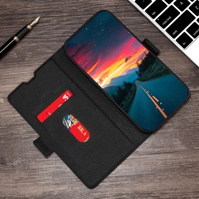 Flip Cover Xiaomi Redmi Note 10 Pro Ultra Fin Læderstil