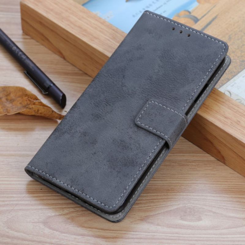 Flip Cover Xiaomi Redmi Note 10 Pro Vintage Lædereffekt