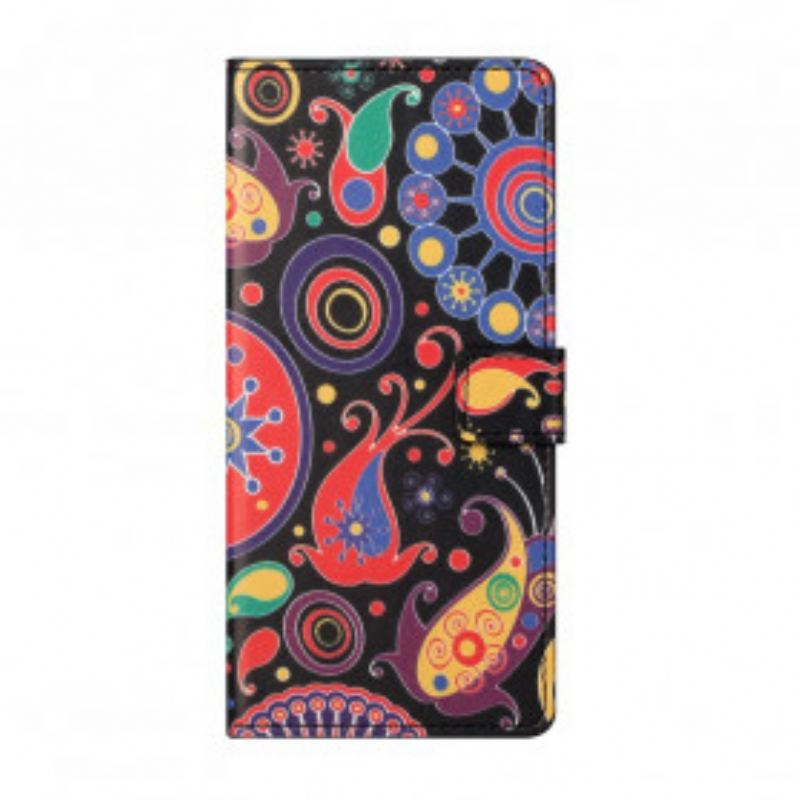 Læder Cover Xiaomi Redmi Note 10 Pro Galaxy Design