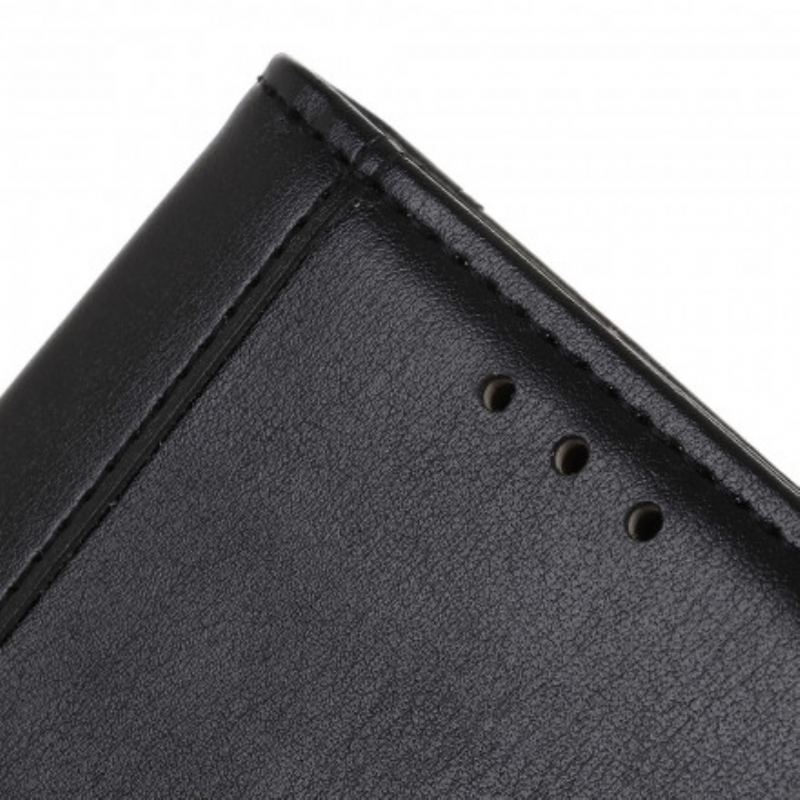 Læder Cover Xiaomi Redmi Note 10 Pro Split Læder Stil