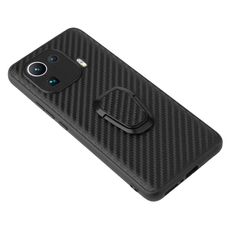 Cover Xiaomi Mi 11 Pro Carbon Fiber Ring-support