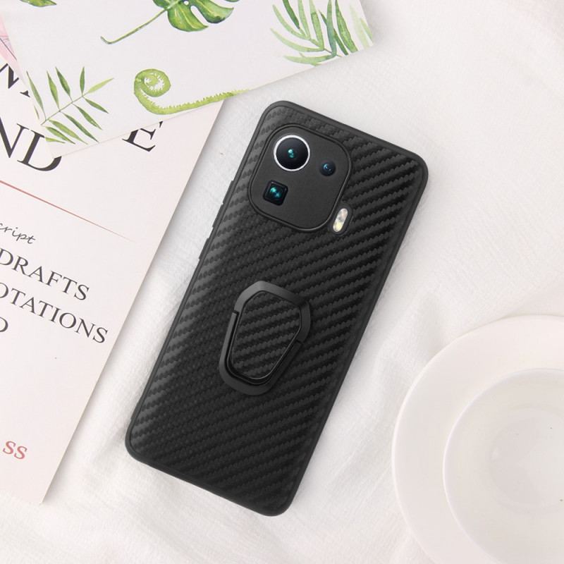 Cover Xiaomi Mi 11 Pro Carbon Fiber Ring-support