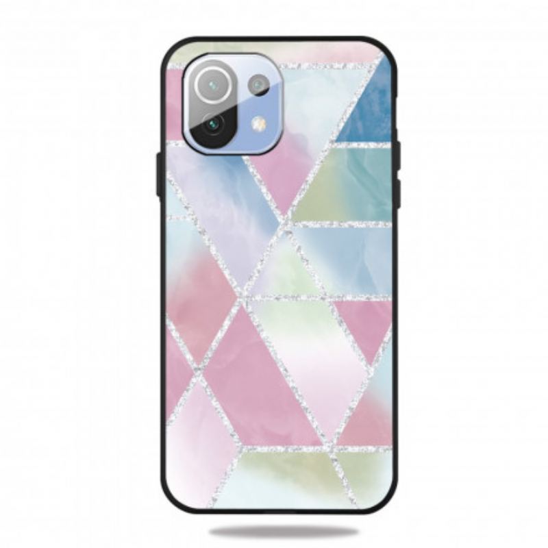 Cover Xiaomi Mi 11 Pro Glitter Marmor