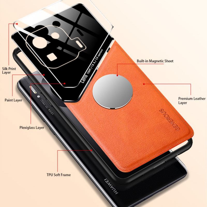 Cover Xiaomi Mi 11 Pro Magnetisk Lædereffekt