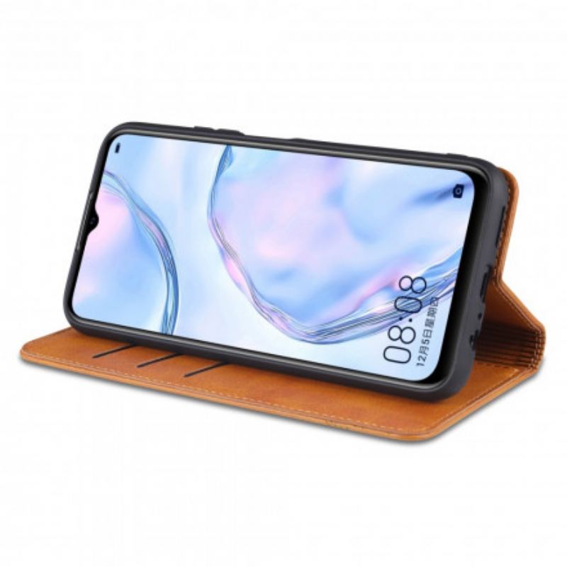 Cover Vivo Y72 5G Flip Cover Azns Læderstyling