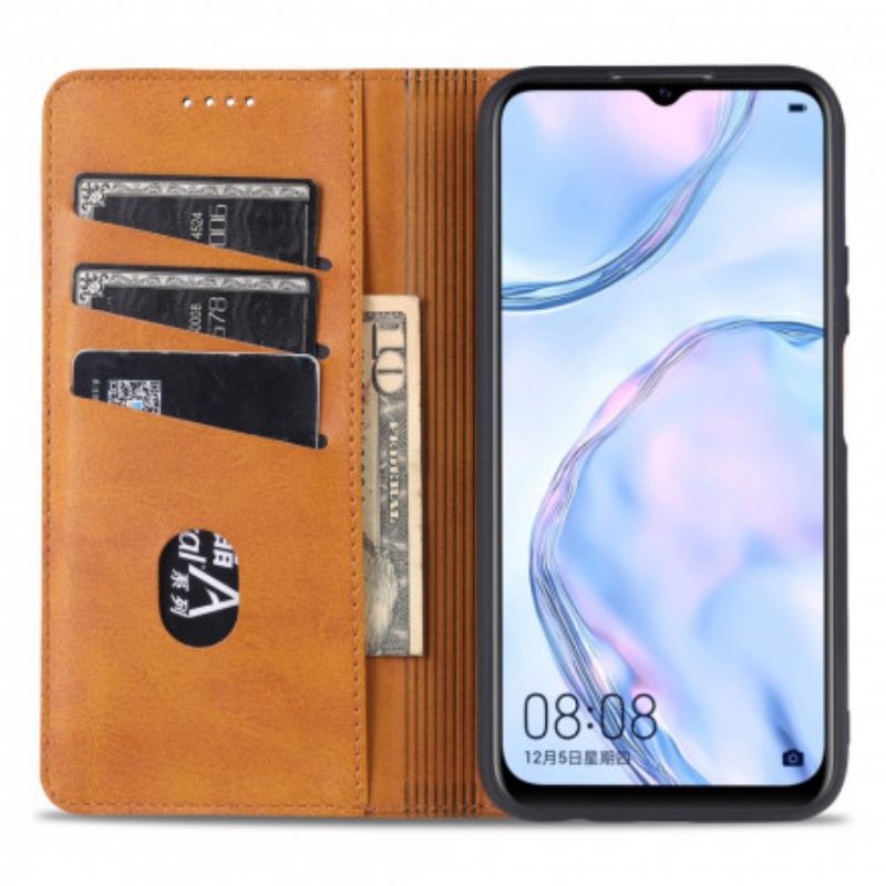 Cover Vivo Y72 5G Flip Cover Azns Læderstyling