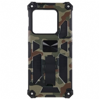 Cover OnePlus 10 Pro 5G Camouflage Aftagelig Støtte