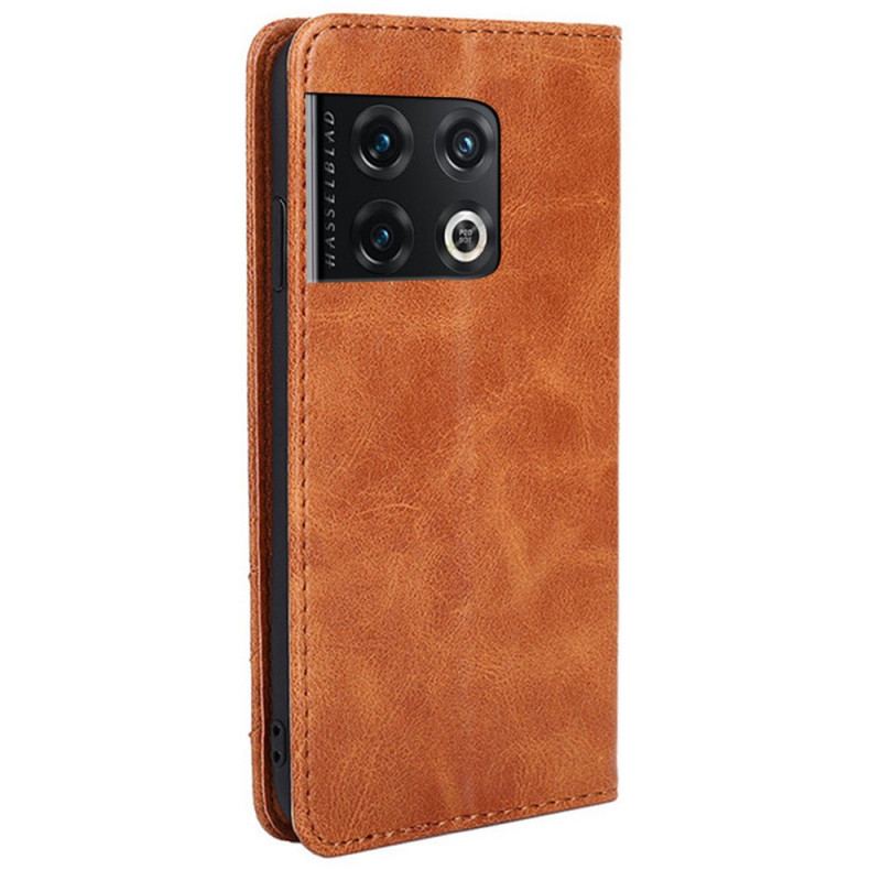 Cover OnePlus 10 Pro 5G Flip Cover Dekorative Nitter