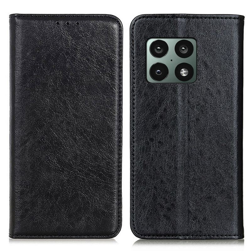 Cover OnePlus 10 Pro 5G Flip Cover Læder Tekstur