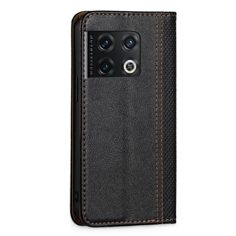 Cover OnePlus 10 Pro 5G Flip Cover Vintage Kunstlæder