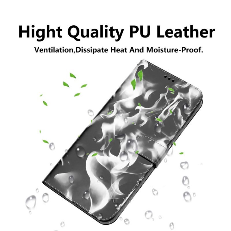 Flip Cover OnePlus 10 Pro 5G Abstrakt Mønster
