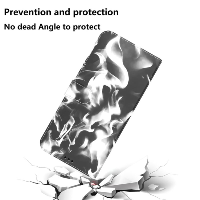 Flip Cover OnePlus 10 Pro 5G Abstrakt Mønster