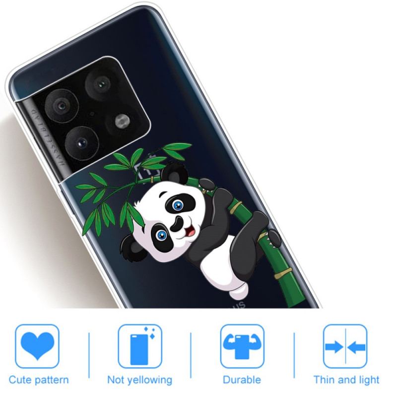 Mobilcover OnePlus 10 Pro 5G Panda På Bambus