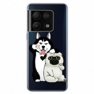 Mobilcover OnePlus 10 Pro 5G Sjove Hunde