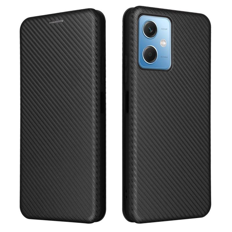 Cover Poco X5 5G Flip Cover Kulfiber