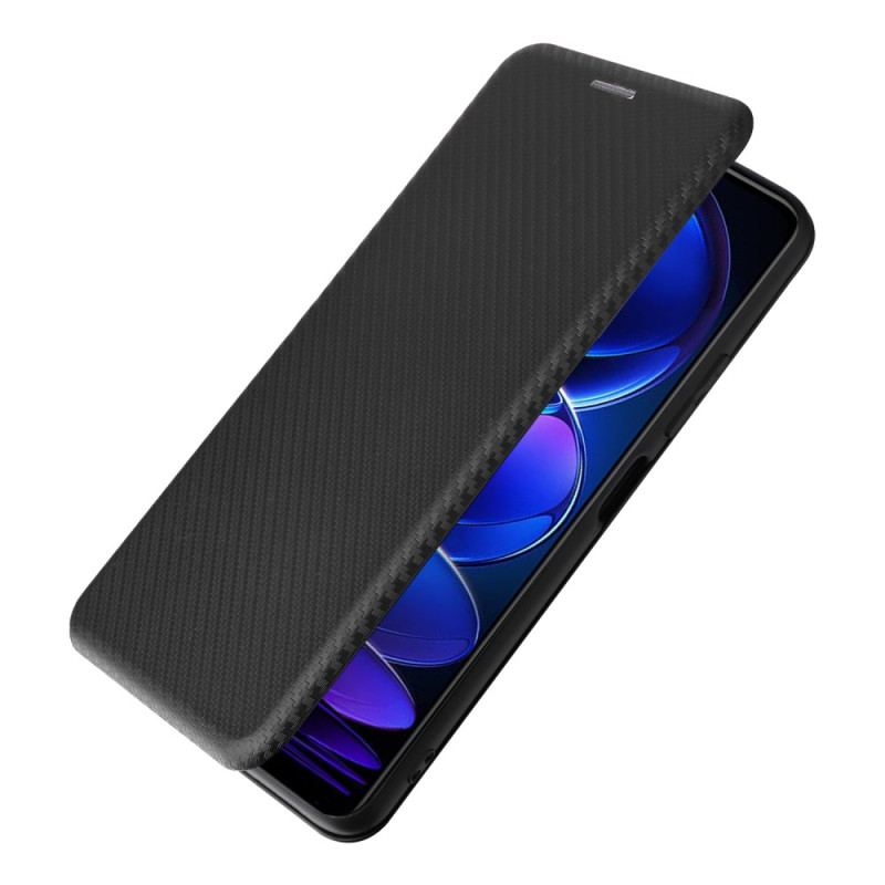 Cover Poco X5 5G Flip Cover Kulfiber