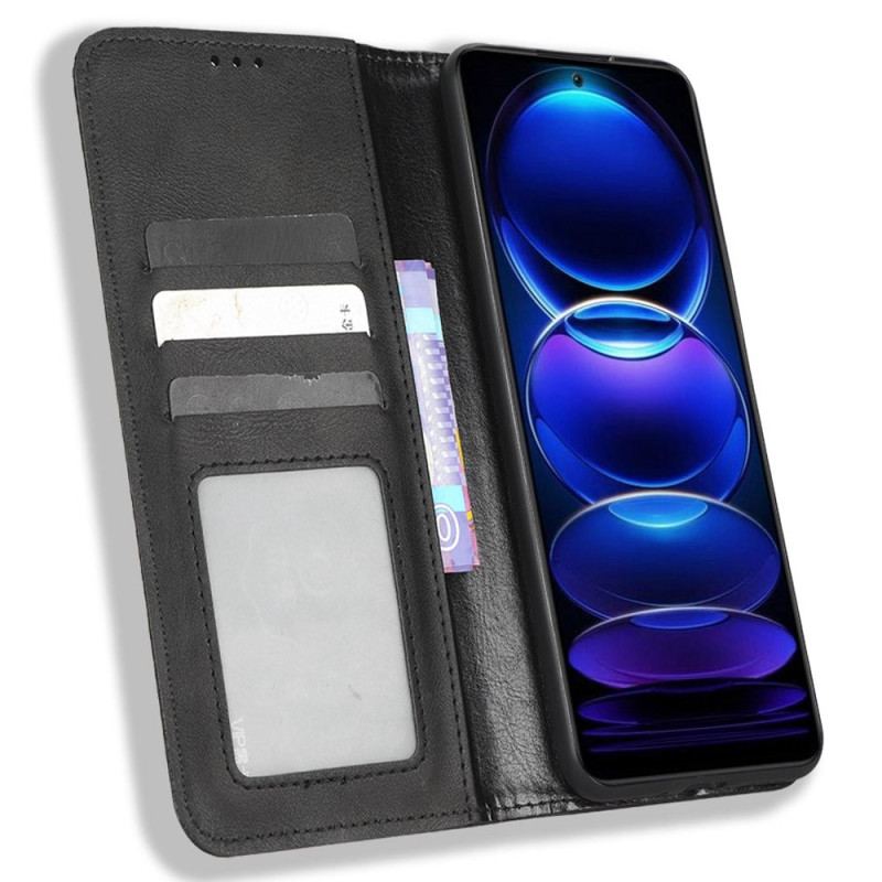 Cover Poco X5 5G Flip Cover Stiliseret