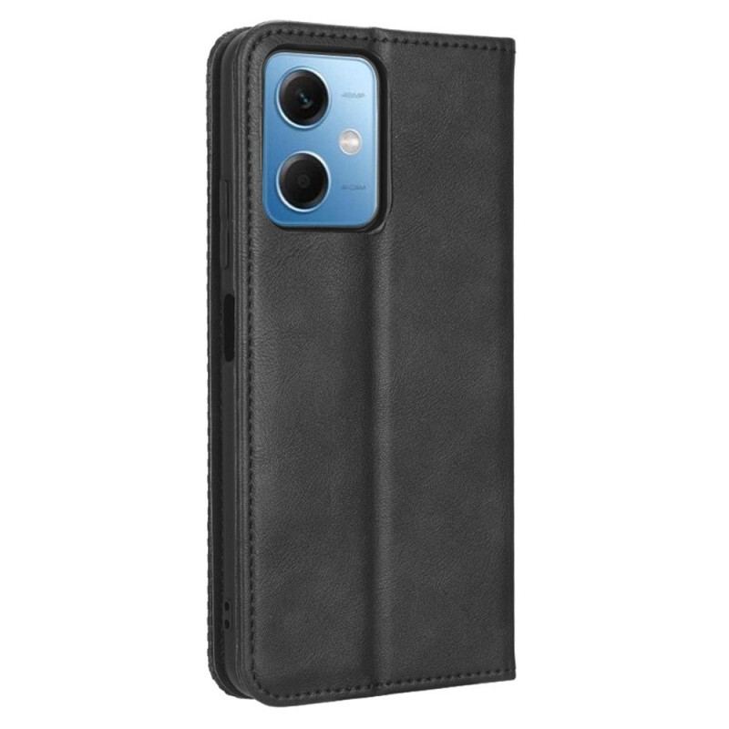 Cover Poco X5 5G Flip Cover Stiliseret