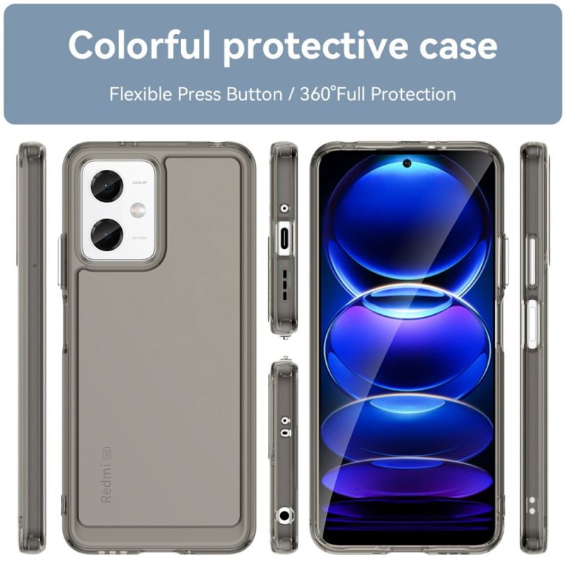 Cover Poco X5 5G Transparent Candy Series