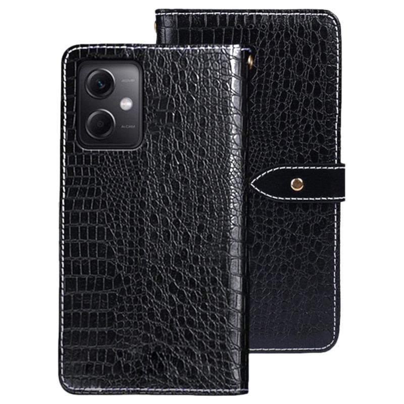 Flip Cover Poco X5 5G Idewei Krokodille