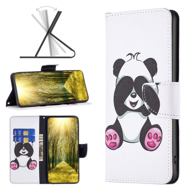 Flip Cover Poco X5 5G Min Panda