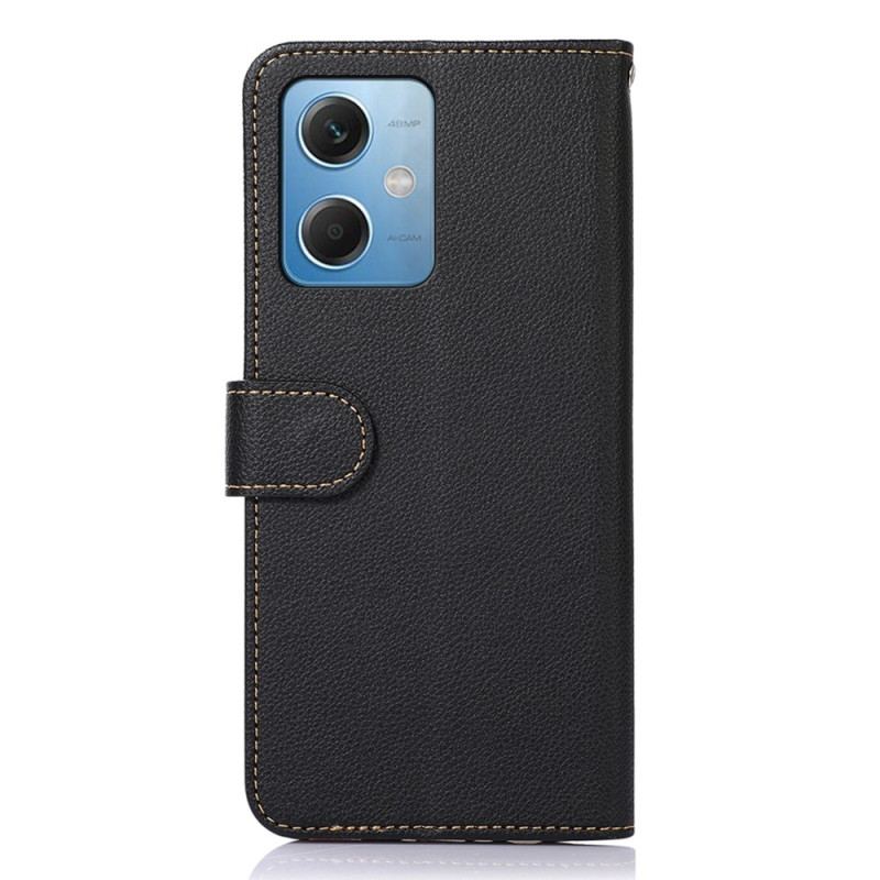 Flip Cover Poco X5 5G Rfid Khazneh