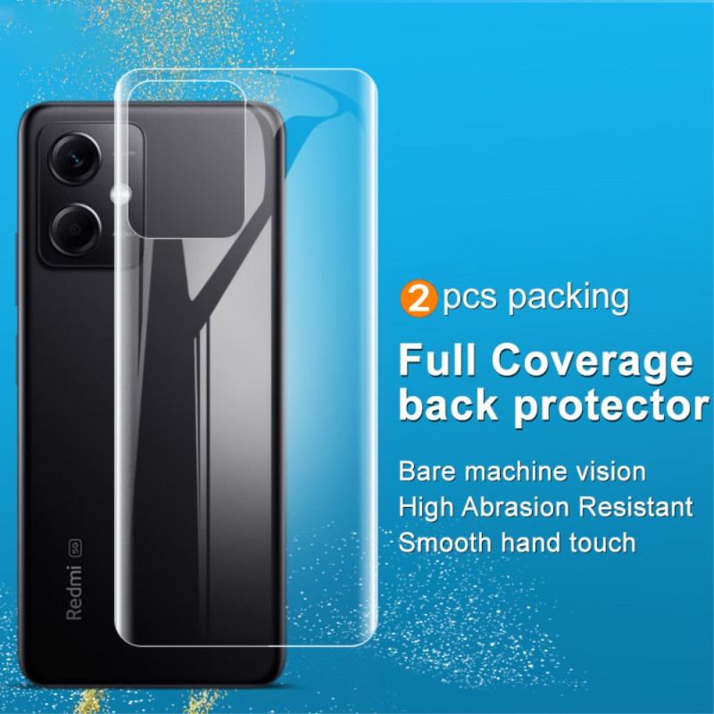 Imak Hydrogel Protection Til Bagsiden Af Xiaomi Redmi Note 12/Poco X5 5G