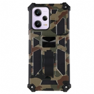 Mobilcover Poco X5 5G Camouflage Aftagelig Støtte