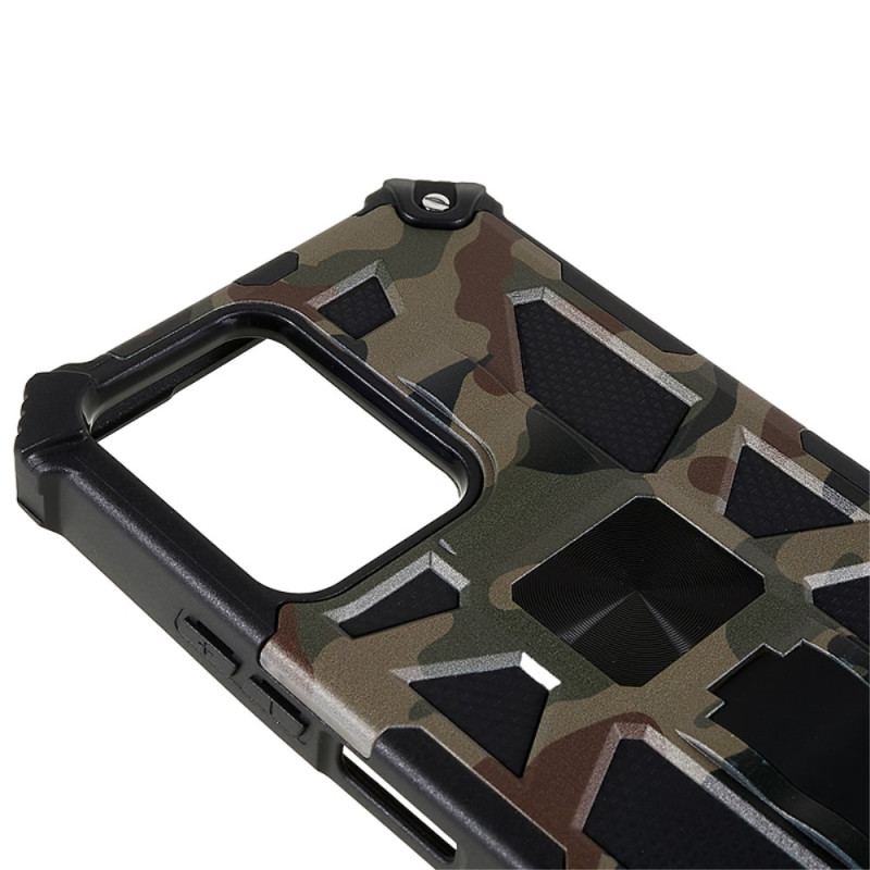 Mobilcover Poco X5 5G Camouflage Aftagelig Støtte