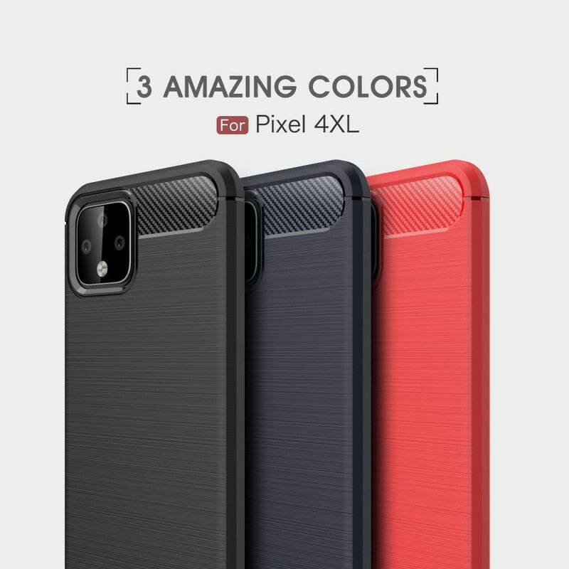 Cover Google Pixel 4 XL Børstet Kulfiber